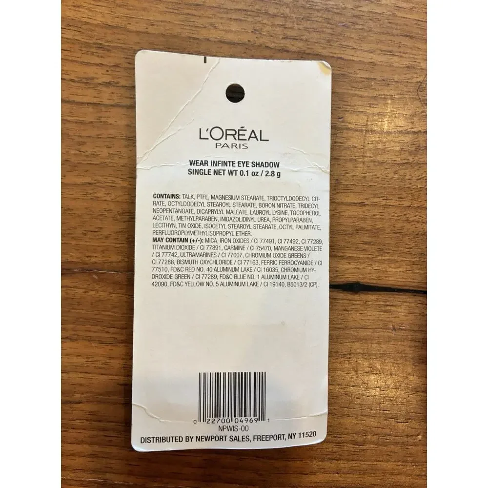 L'OREAL Wear Infinite Eye Shadow Single - Mojave